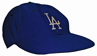 1959 Carl Furillo LA Dodgers Game-Used & Autographed Cap (JSA)