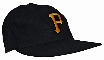 Late 1980s Barry Bonds Pittsburgh Pirates Game-Used Cap