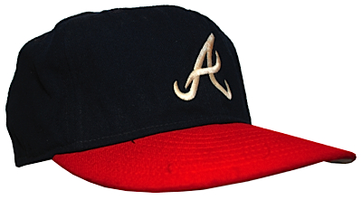 Early 1990s Tom Glavine Atlanta Braves Game-Used Cap