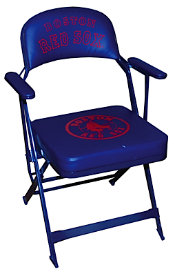 2007 David Ortiz Boston Red Sox Used Clubhouse Chair (Steiner LOA) (MLB) (Championship Season)
