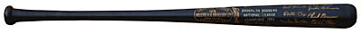 1953 Brooklyn Dodgers NL Championship Black Bat