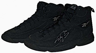 Mid 1990s Shaquille ONeal Orlando Magic Game-Used & Autographed Sneakers (JSA)