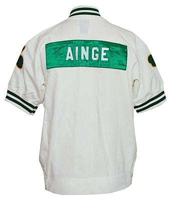 1986-1987 Danny Ainge Boston Celtics Worn Home Warm-Up Jacket