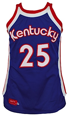 1975-1976 Tom Owens ABA Kentucky Colonels Game-Used Road Jersey