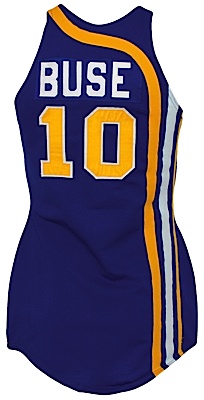 Mid 1970s Don Buse ABA Indiana Pacers Game-Used Road Jersey