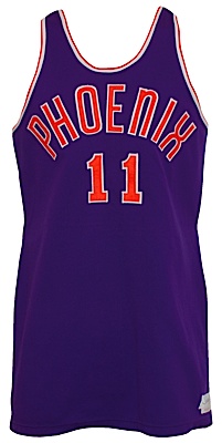 1968-1969 Neil Johnson Phoenix Suns Game-Used Road Jersey