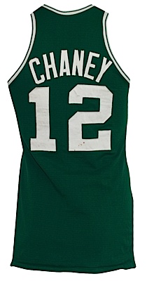 1972-1973 Don Chaney Boston Celtics Game-Used Road Jersey (Very Rare)