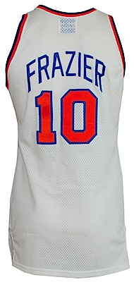 Mid 1970s Walt "Clyde" Frazier NY Knicks Game-Used Home Jersey