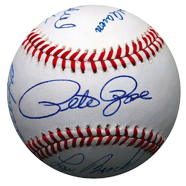 3,000 Hit Club Autographed Baseball (JSA)