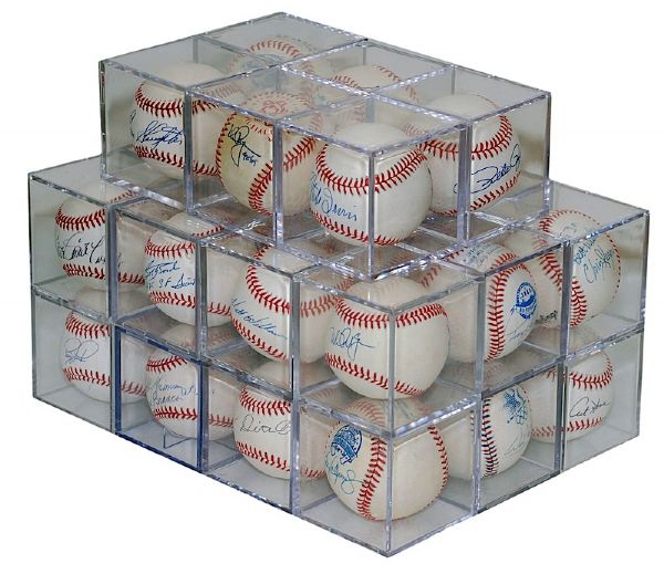Lot of MLB Stars Single-Signed & Autographed Baseballs (27) (JSA)