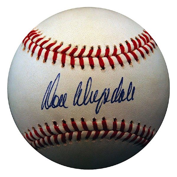 Lot of Brooklyn Dodgers Hall of Famers Autographed Baseballs (3) (JSA)