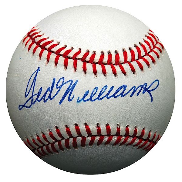 Mickey Mantle, Ted Williams & Joe DiMaggio Single-Signed Baseballs (3) (JSA)