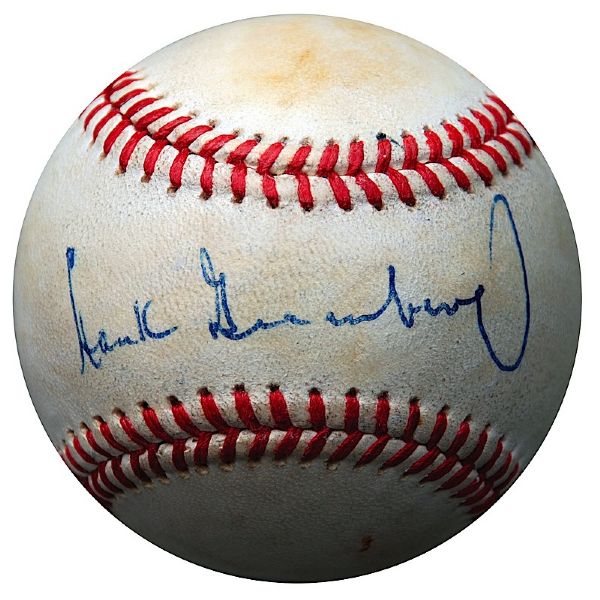 Hank Greenberg Single-Signed Baseball (JSA)