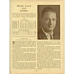 Lou Gehrig Autographed Whos Who in MLB Page (JSA)