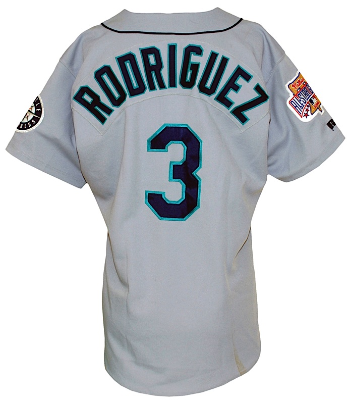 Alex Rodriguez Signed Game Used Rookie 1996 Seattle Mariners