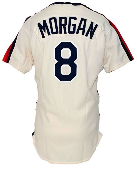 1991 Joe Morgan Houston Astros Spring Training Instructor Worn & Autographed Home & Road Jerseys (Morgan LOA) (JSA) (2) 