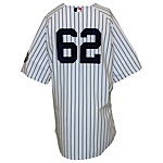2009 Joba Chamberlain New York Yankees Game-Used Home Jersey with Inaugural Season Patch (Yankees-Steiner LOA) (MLB Hologram) (World Championship Season)