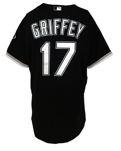 2008 Ken Griffey, Jr. Chicago White Sox Game-Used Alternate Jersey 