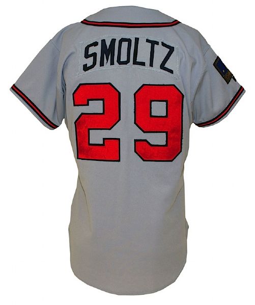 1994 John Smoltz Atlanta Braves Game-Used Road Jersey