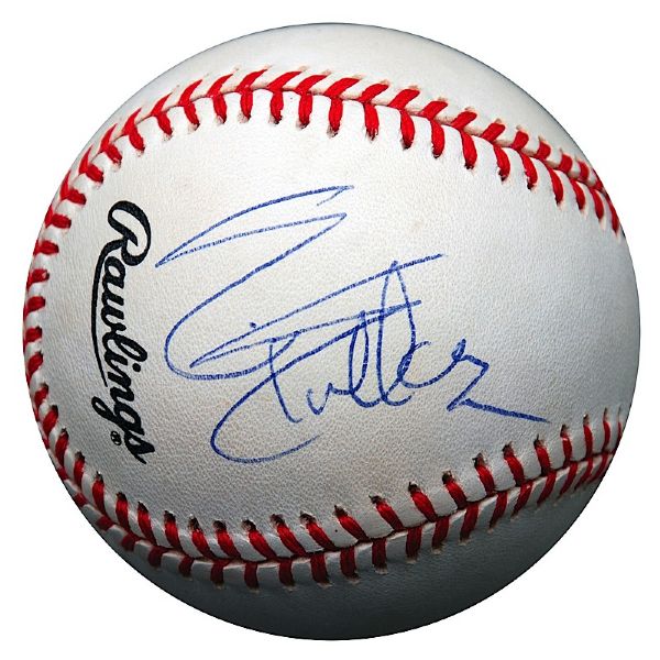 Sylvester Stallone Single-Signed Baseball (JSA)