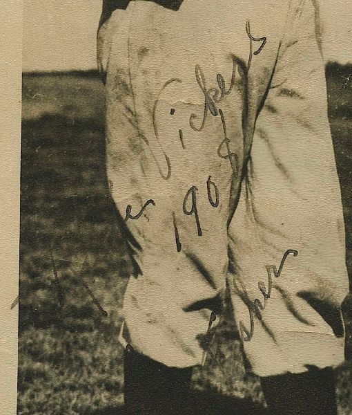 Rube Vickers Autographed Photo (JSA)