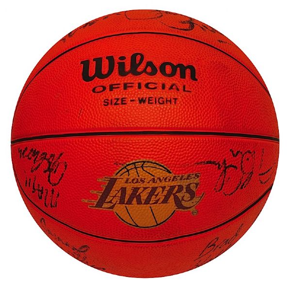 Three LA Lakers World Championship Team Autographed Basketballs - 1979-80, 1981-82 & 1984-85 (3)(JSA)