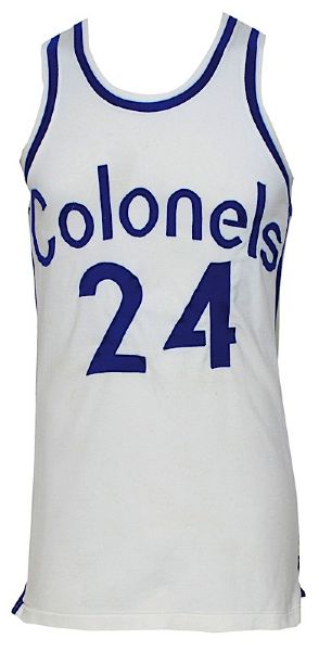 1972-1973 Claude Virden Rookie / 1973-74 Chuck Williams ABA Kentucky Colonels Game-Used Home Uniform (2) (Equipment Manager LOA) 