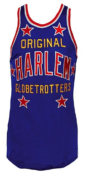 Late 1960s Robert "Showboat" Hall Harlem Globetrotters Game-Used Jersey 