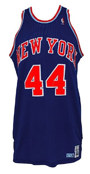 Circa 1988 Sidney Green New York Knicks Game-Used Road Jersey 