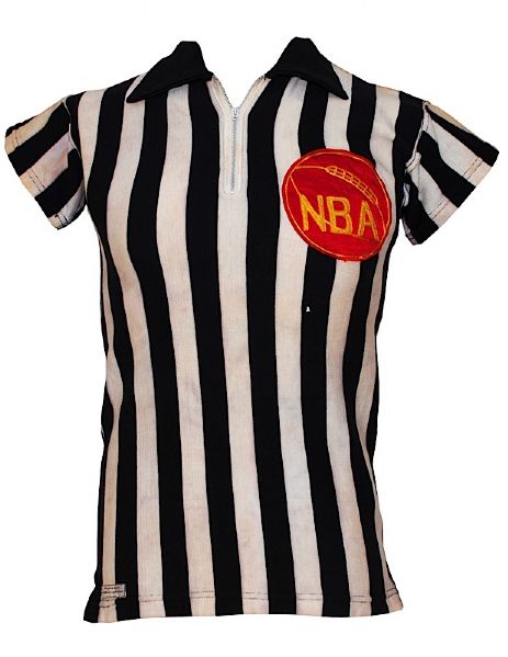 1950s NBA Officials Worn Shirt (Rare & Beautiful) 