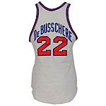 Circa 1969 Dave DeBusschere New York Knicks Game-Used & Autographed Home Jersey (JSA) (Copy of DeBusschere Letter)