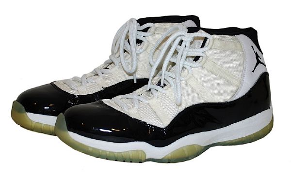 1995-1996 Michael Jordan Chicago Bulls Game Used & Autographed Sneakers (JSA) (UDA) (2) 