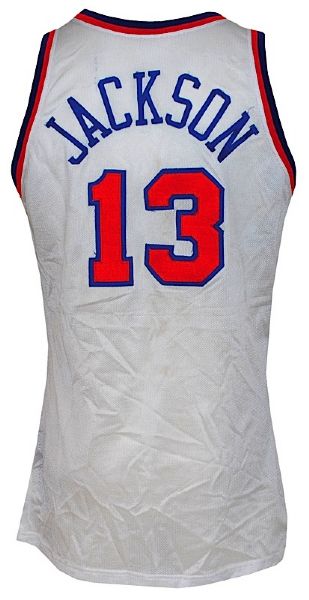 1991-1992 Mark Jackson New York Knicks Game-Used Home Jersey