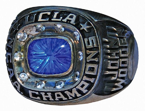 John Wooden UCLA NCAA Championship Ring (Salesman’s Sample)