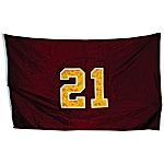 11/30/2008 Sean Taylor Memorial Flag that Flew Over Fed Ex Field Autographed by Entire 53 Man Roster (JSA) (Redskins LOA) (JO Sports LOA)