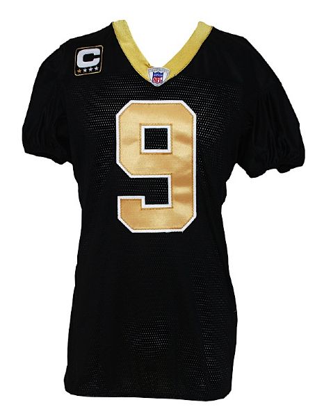 12/23/2007 Drew Brees New Orleans Saints Game-Used Home Jersey (Photo Match) (JO Sports LOA) (Provagroup) 