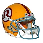 9/23/2007 Antawan Randle El Washington Redskins Game-Used Throwback Uniform with Helmet & Socks (4) (Team COA) (Photo Match) (JO Sports LOA)