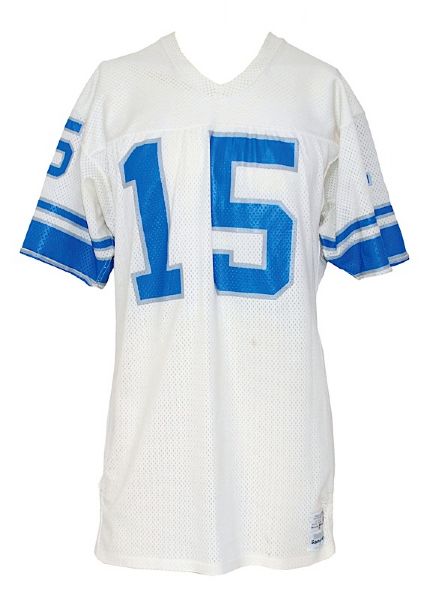 Late 1970s Tom Skladany Detroit Lions Game-Used Road Jersey