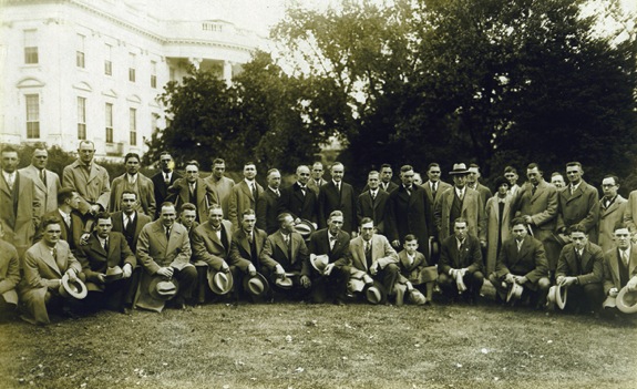 1926 Pittsburgh Pirates Team Photo Taken on the White House Lawn