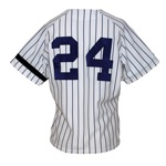 1986 Rickey Henderson New York Yankees Game-Used & Autographed Home Jersey (JSA) (Maris Armband) (Agent LOA)