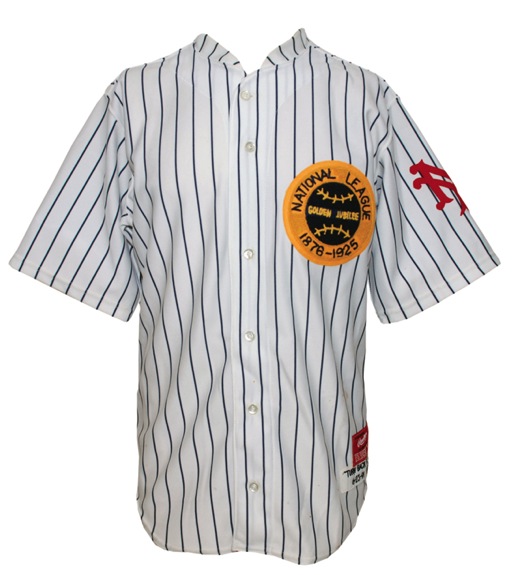 6/23/1991 Jose Uribe 1925 San Francisco Giants TBTC Game-Used Uniform (5) (Team Letter)