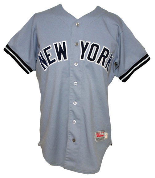 1988 Claudell Washington New York Yankees Game-Used Road Jersey