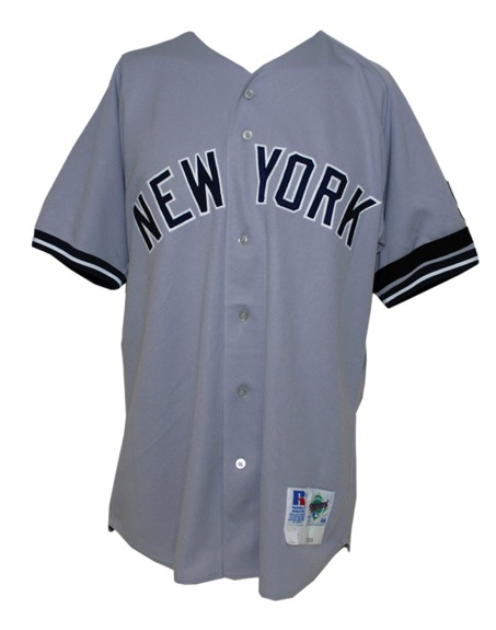 2005 Wayne Franklin New York Yankees Game-Used Home Katrina Jersey & 1999 Mike Buddie New York Yankees Game-Used Road Jersey (2)