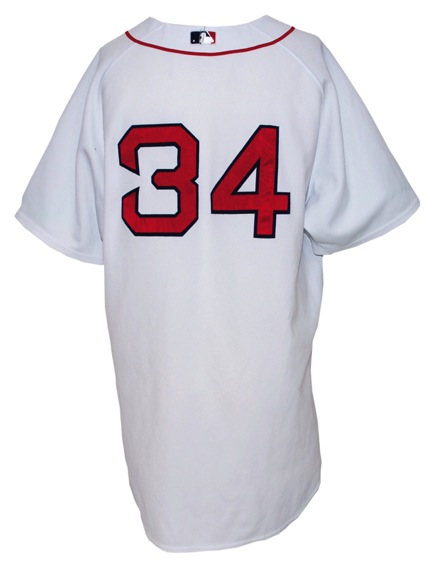 2009 David Ortiz Boston Red Sox Game-Used Home Jersey (MLB Hologram) (Steiner LOA)