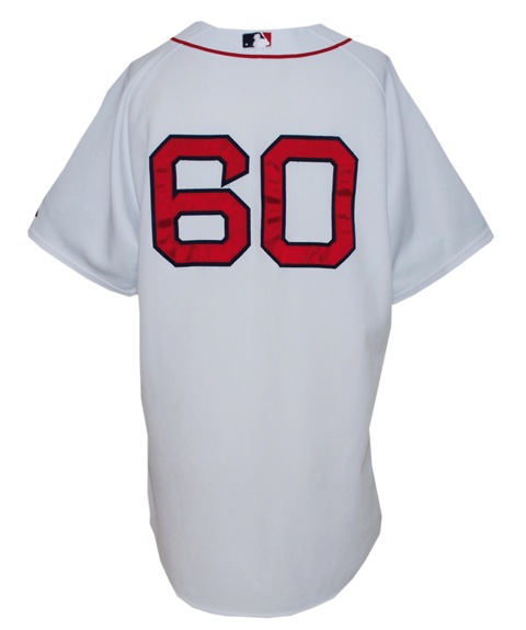 2009 Daniel Bard Boston Red Sox Game-Used Home Jersey (MLB Hologram) (Steiner LOA)