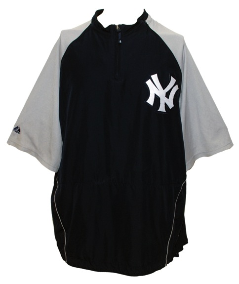 2008 Joba Chamberlain New York Yankees Worn Cage Jacket (MLB Hologram) (Yankees-Steiner LOA)