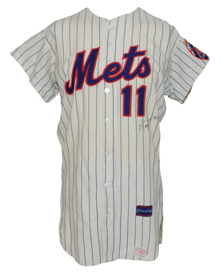 1966 Roy McMillan New York Mets Game-Used Home Uniform (2)