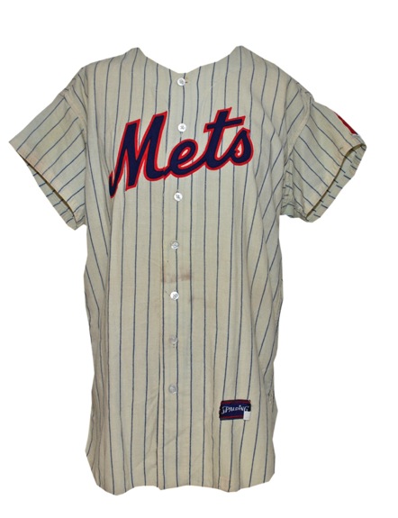 1962-1964 Craig Anderson New York Mets Game-Used Home Jersey (Inaugural Year)