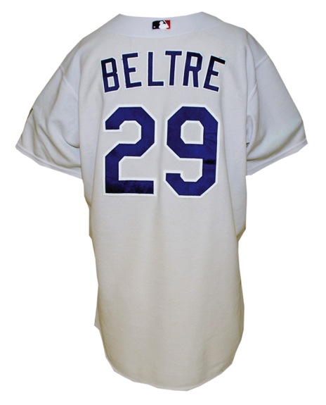 2004 Adrian Beltre Los Angeles Dodgers Game-Used Home Jersey