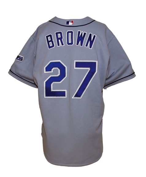 2000 Kevin Brown Los Angeles Dodgers Game-Used Road Jersey